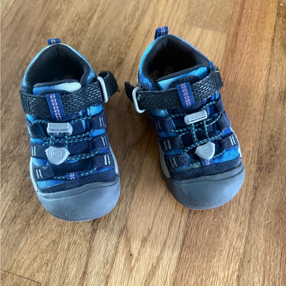 Keen Kids Blue and Gray Sneakers